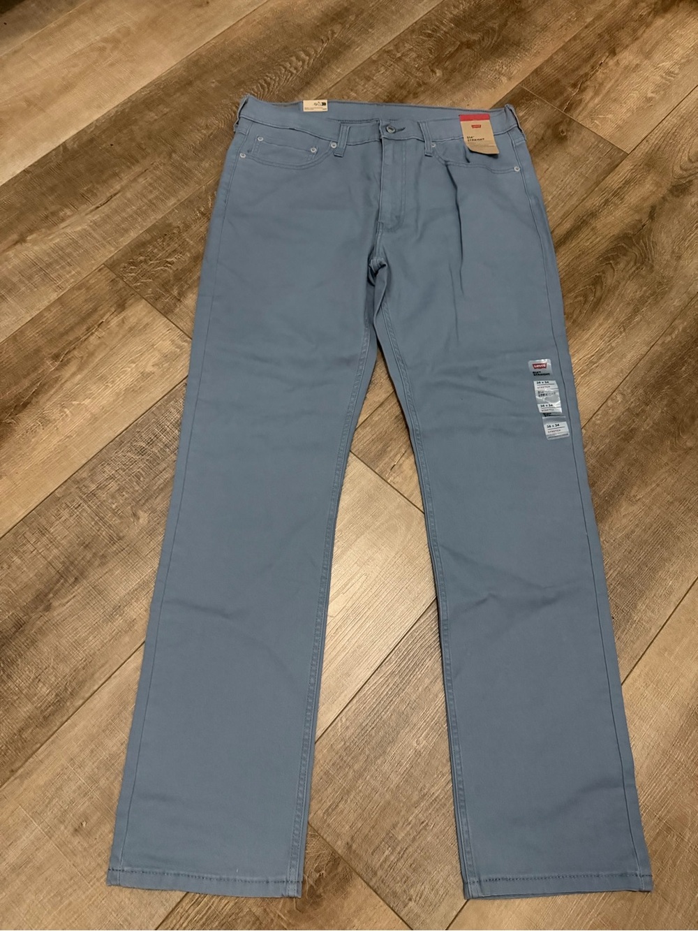 Men's levi's Blue Straight-Leg Jeans